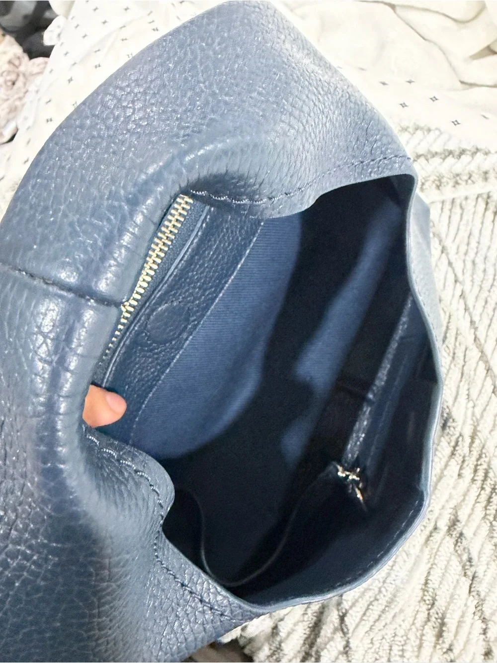Marc Jacobs The Sack Bag Mini Blue Sea